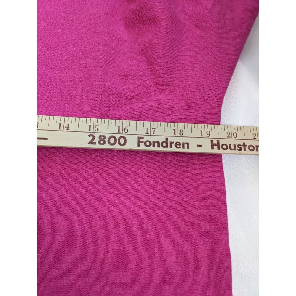 J Jill Jill Peony Pink Linen Rayon Vneck Knit Sweater Medium Lightweight New - Picture 5 of 7